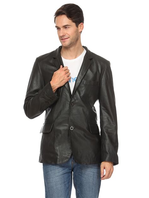 Teakwood Men's Black Leather Black Jackets – Teakwood Leathers