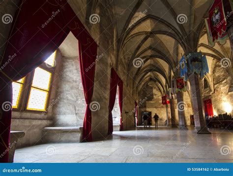 Interior of Medieval Castle Editorial Photography - Image of classic ...