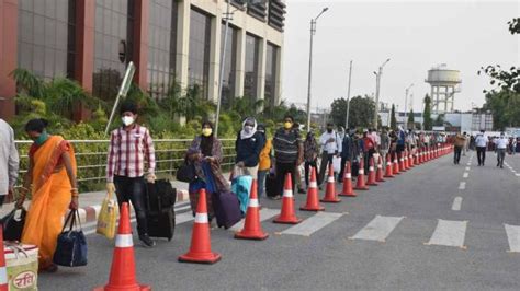 Passengers reach Sivaganga after security checks like airport ticket ...