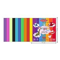 Bambalio BORI-50 Smooth Finish 75 GSM 15x15 cm Size Assorted 10 Colors ...