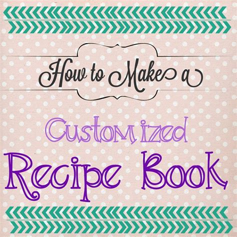 Image result for Recipe Book Tutorials