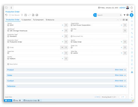 Manufacturing (Production) Management | Onfinity ERP