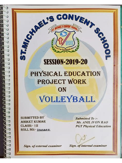 Volleyball Project Class 10 File 的图像结果