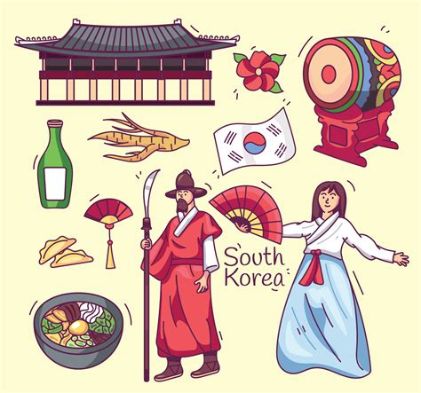 ilustración gráfica tradicional de corea 11477652 Vector en Vecteezy