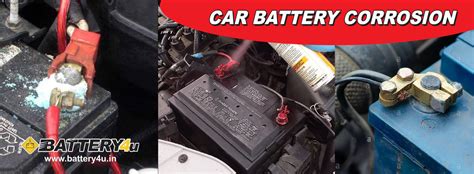 Car Battery Corrosion | Battery4U.in