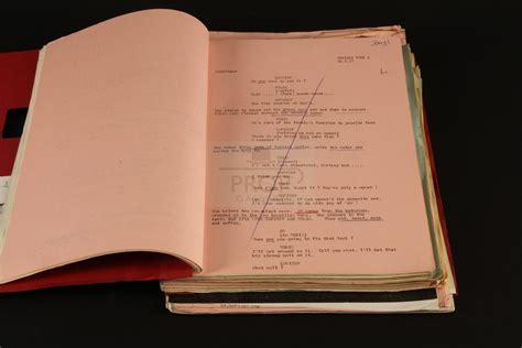 The Prop Gallery | Production used script & paperwork