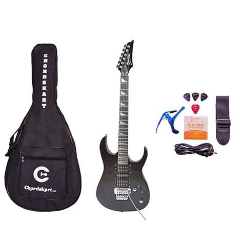 CHORDSKART - Deviser Series 6 String Electric Guitar with Bag Combo ...