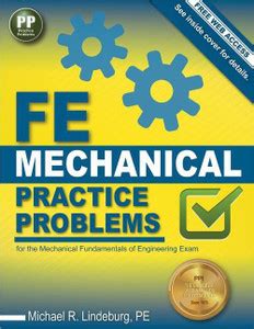 Ppi Fe Mechanical Practice Problems - Comprehensive Practice for the Fe ...