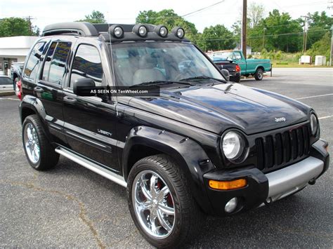 2004 Jeep Liberty Renegade in Black Color