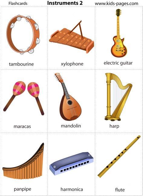 Printable Pictures of Instruments 的图像结果
