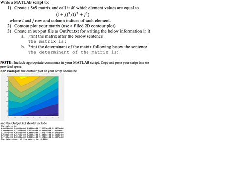Image result for How to Create a Matrix Script for MATLAB