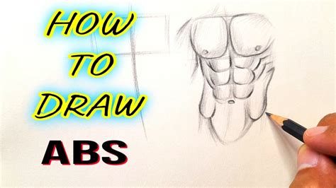 Image result for Draw Abs for Beginners