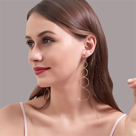 Layered Circle Earrings