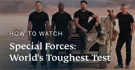 How to Watch Special Forces: World's Toughest Test from Anywhere in ...