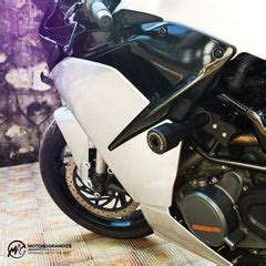 KTM RC 125/ 200/ 250/ 390 Motoaggrandize Frame Slider Crash Protector ...
