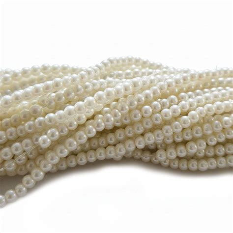 As much a Rs.10.00 Per Line Sale ! Factory overstock Glass Pearl beads ...