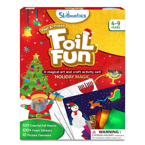 Buy Skillmatics Foil Fun – Mess-Free Holiday Art & Craft Kit for Kids ...