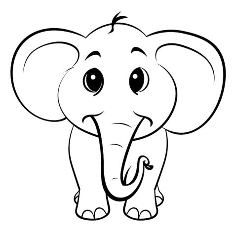 Olifant tekening Afbeeldingen - Gratis downloaden op Freepik