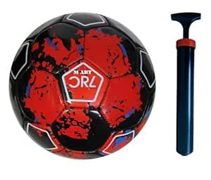 Buy M ART Blue C-R- PVC Hand Stiched Football Size 5, Multicolor ...