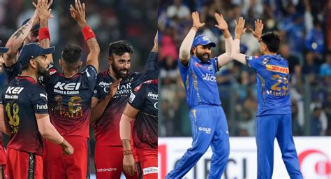 MI vs RCB Live Streaming: Biggest Match in IPL; Mumbai will face ...