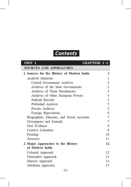 Modern India | Brief History | Spectrum | Rajiv Ahir | 2022/edition ...