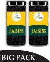 Hobby Herbs Black Raisins 1kg | Dry Grapes | kali kishmish | dry fruits ...