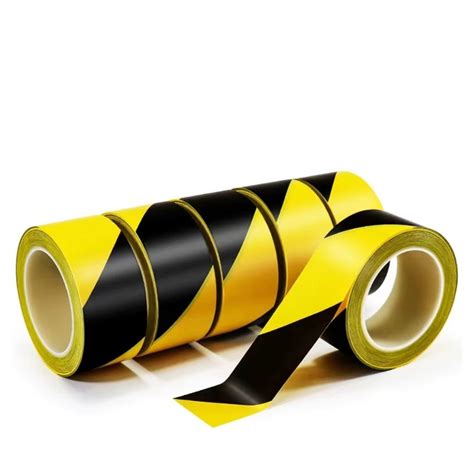 Armor Yellow Black PVC Floor Marking Adhesive Tape for Warning Road ...