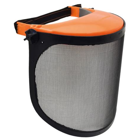 Visiera Protettiva Per Decespugliatore E Motosega - Schermo In PVC Con Rete Metallica, Antiappannante, Per Lavori Di Giardinaggio E Forestali