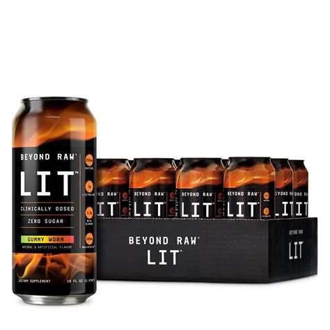 Beyond Raw Lit Pre-Workout - Gummy Worm | GNC