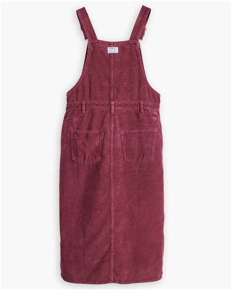 Tico Jumper Corduroy Dress - Red | Levi's® GB