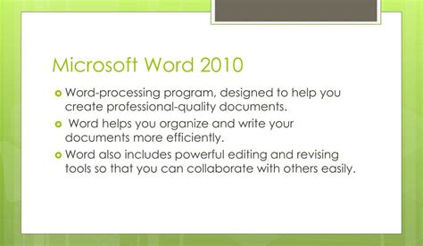 Image result for Word 2010 Tutorial