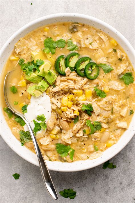 Gluten Free White Chicken Chili - Olivia's Kitchen