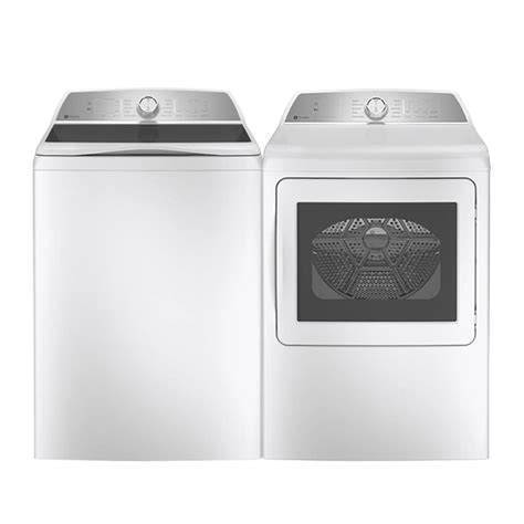 Side-by-Side Top-Load Washer and Dryer Minimalist