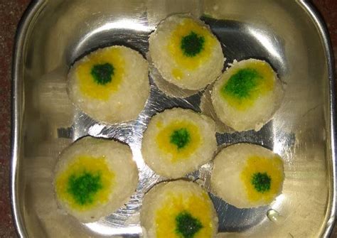 Gulkand Stuffed coconut petha Laddoo Recipe by Neha - Cookpad