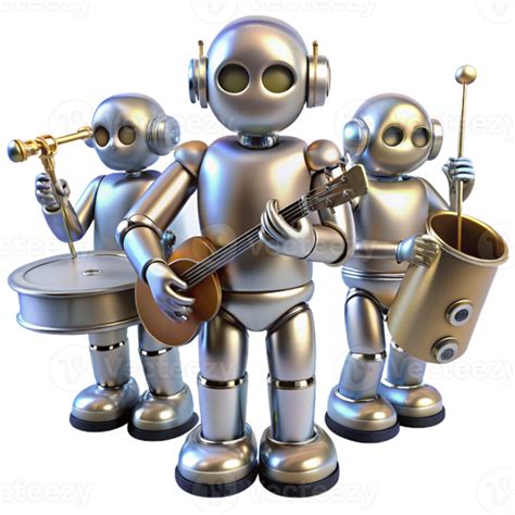 Image result for Robots Playing Musical Instruments