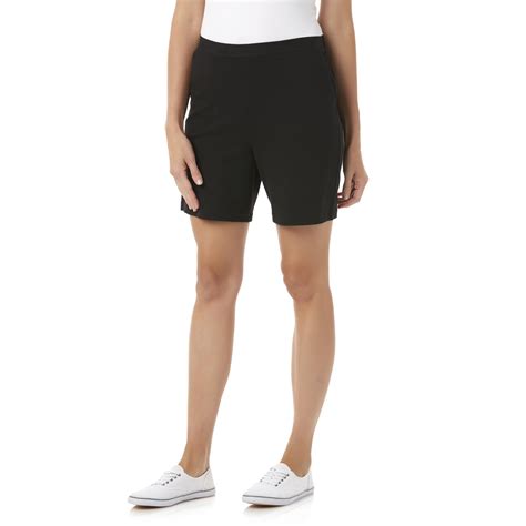 Basic Editions Women's Knit Shorts