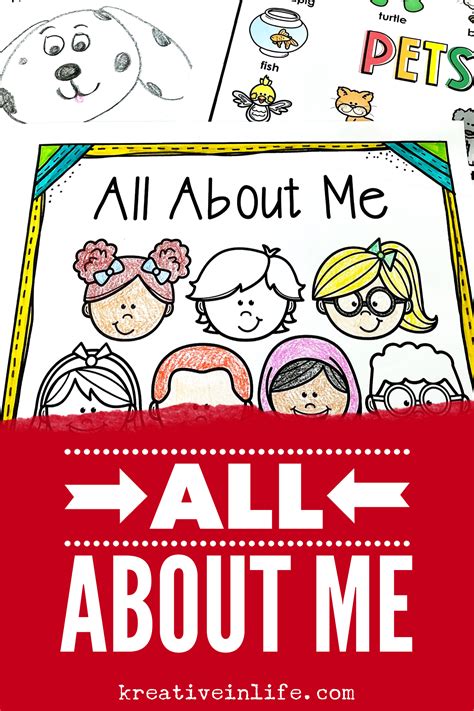 All About Me Book and Worksheet Printables Back to School | All about me book, Teacher favorite ...