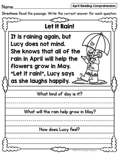 1st Grade Reading Worksheets - prntbl.concejomunicipaldechinu.gov.co
