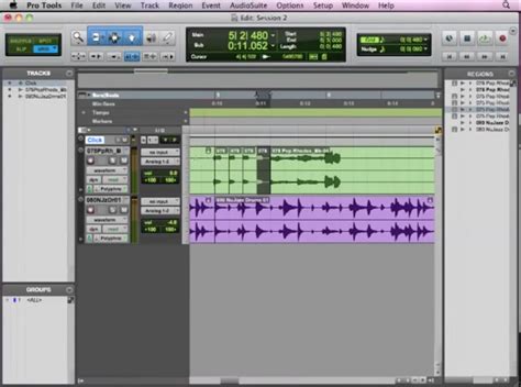 Image result for Move Audio Part Pro Tools
