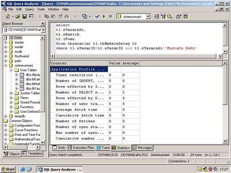 Image result for Query Analyzer SQL Server 2008