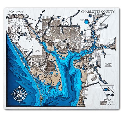 Elevation Map Of Charlotte County Florida | Maps Of Florida