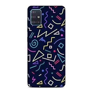 LETAPS® Printed Mobile Back Hard Case Cover for Samsung Galaxy A51 ...
