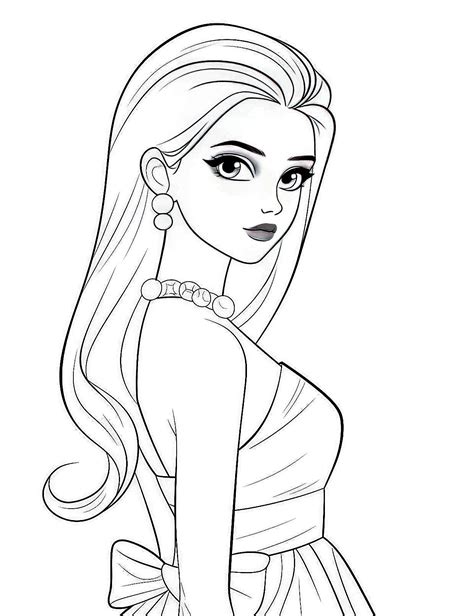 Free Barbie Coloring Sheets Printable Fun! - Printables for Everyone