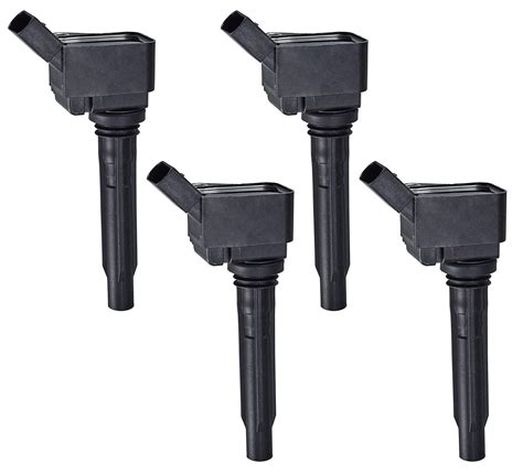 ENA Set of 4 Ignition Coil Pack Compatible with Volkswagen Audi A3 A4 ...