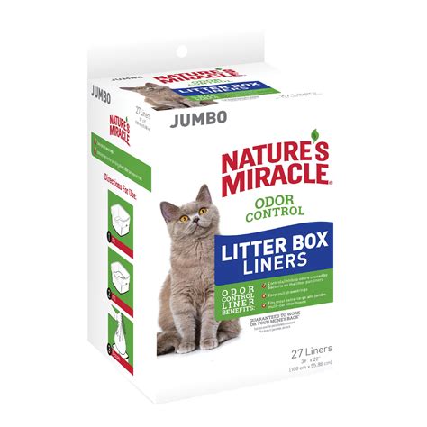 NATURE'S MIRACLE Odor Control Cat Litter Box Liners Customer Questions ...