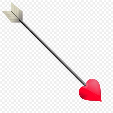 Heart With Arrow Through It Clipart