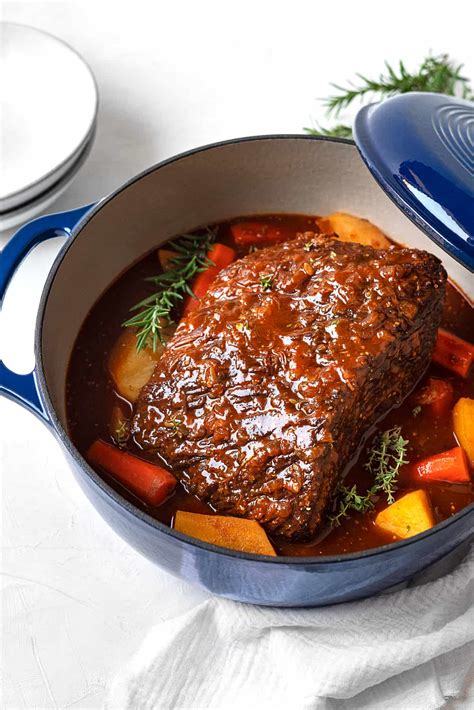 Recipe Beef Pot Roast Roast Chuck Meat Comfort Tender Slow Cooker ...