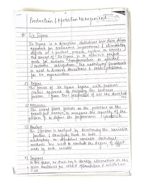 POM Notes 2 - Bachelors of Business Administration - Studocu