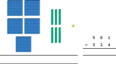 Image result for Subtraction Using Dienes