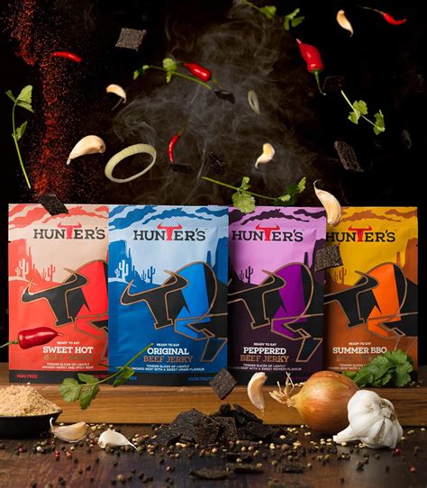 Buy Hunters Biltong - Peppered Beef Biltong, 250g pack High Protein ...
